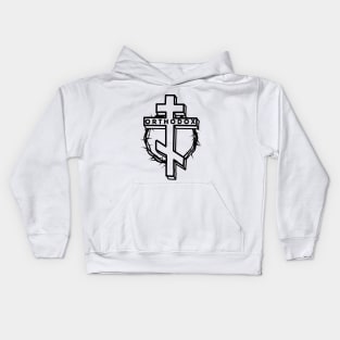 Orthodox Christian Cross Kids Hoodie